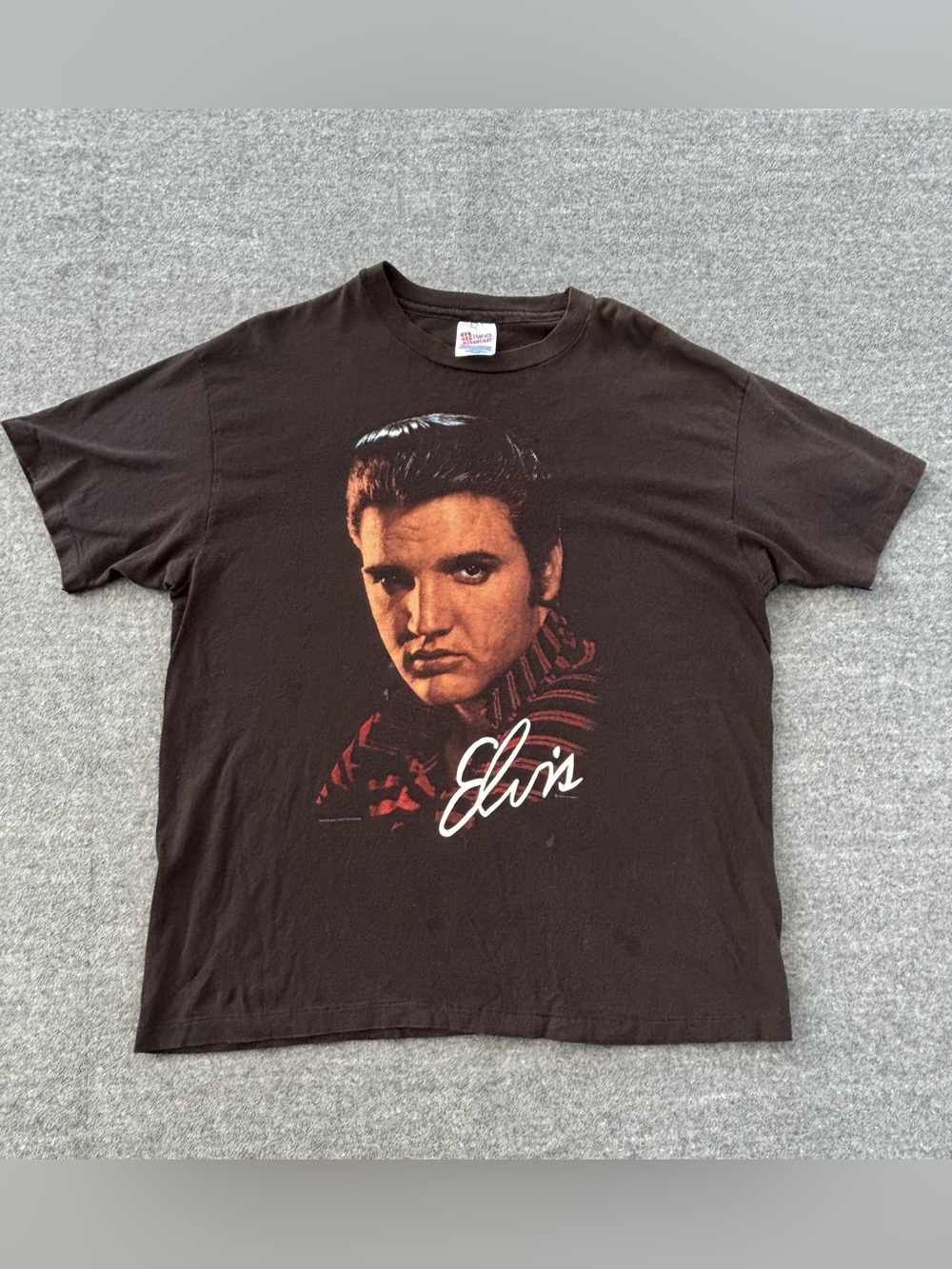 Vintage 90s Elvis Presley graphic tee size XL